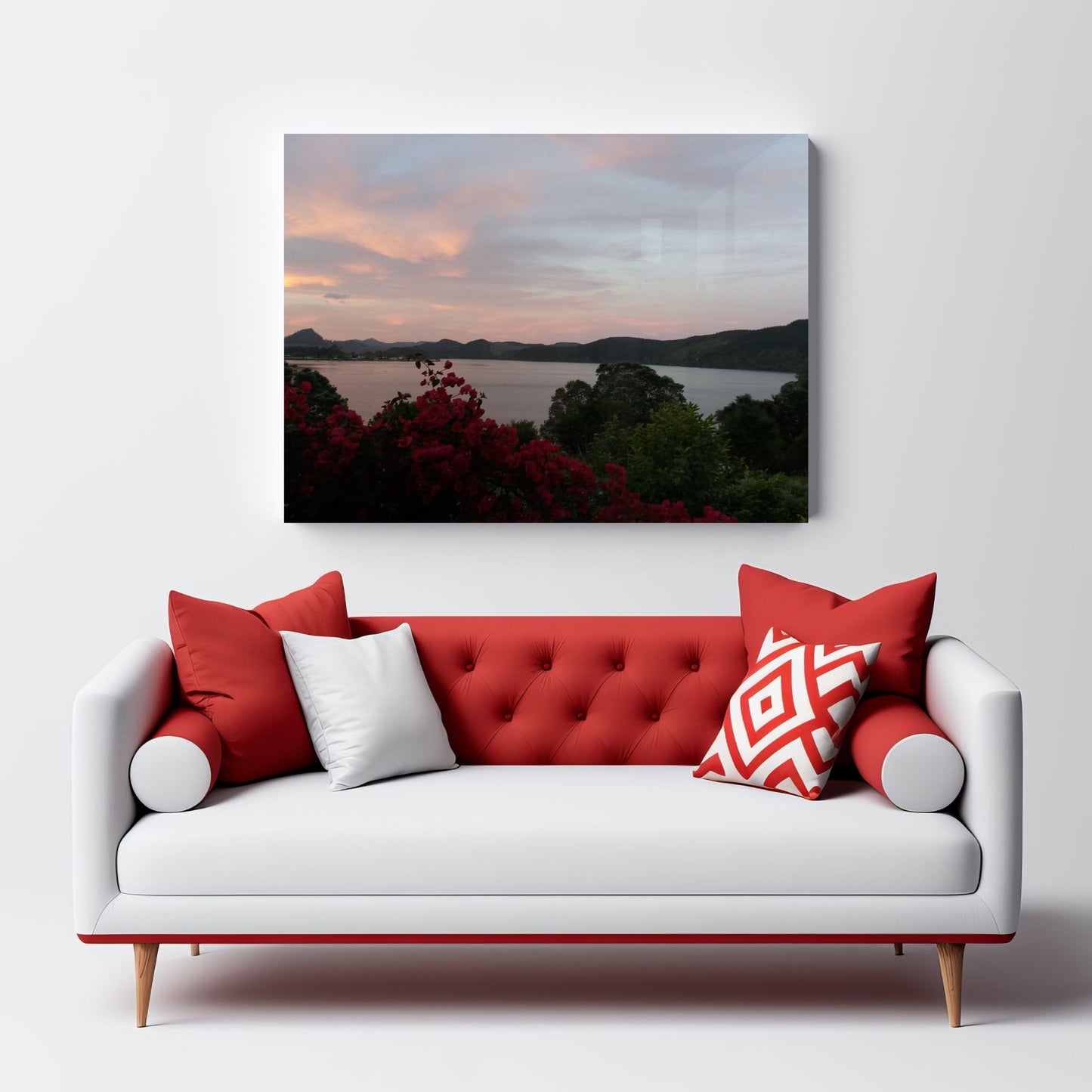 Whangamata Harbour Photo on Canvas