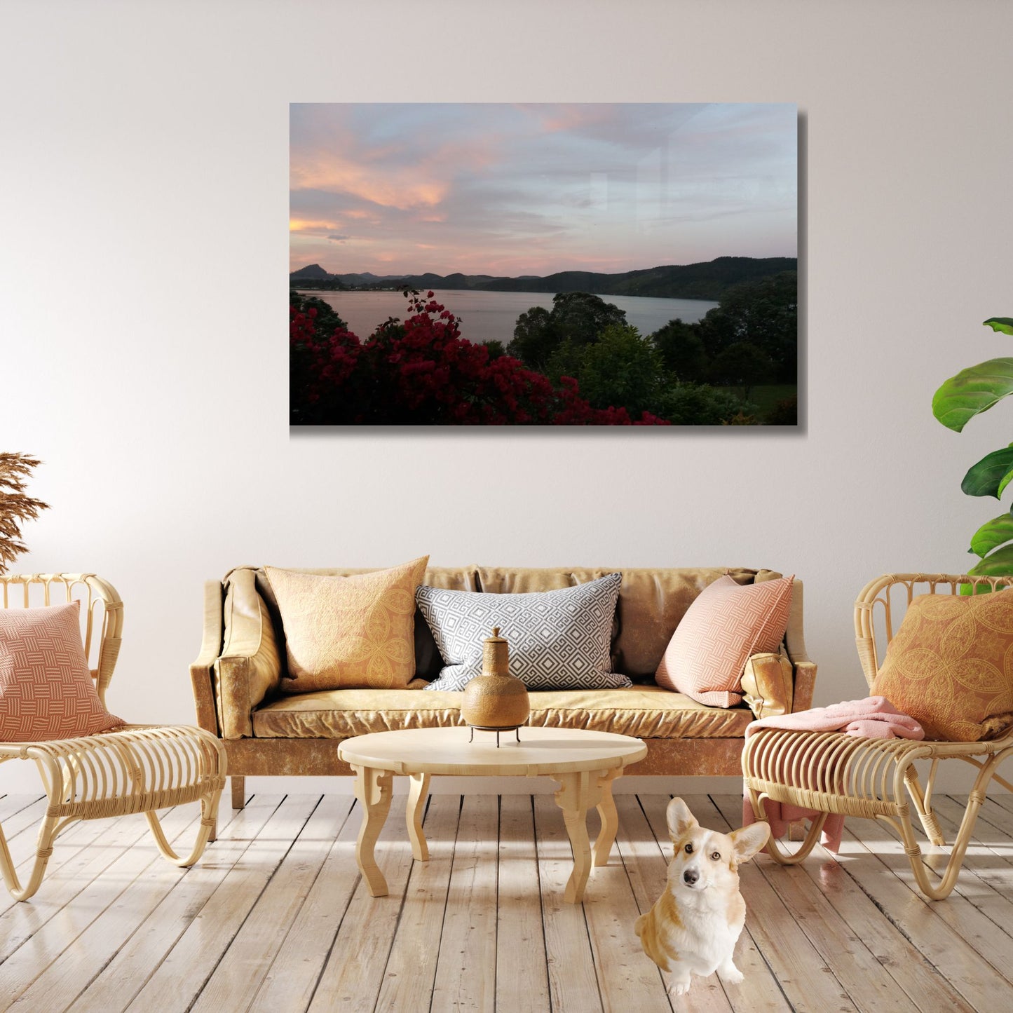 Whangamata Harbour Photo on Canvas